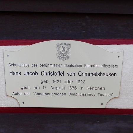 Grimmelshausen Hotel Gelnhausen Bagian luar foto